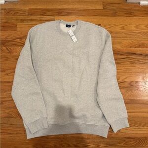 J. Crew Light Gray Crewneck Sweatshirt